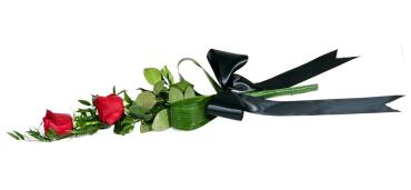 RK 01 kytka růže se stuhou