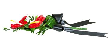 RK 012 kytka se stuhou