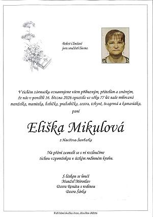 Eliška Mikulová