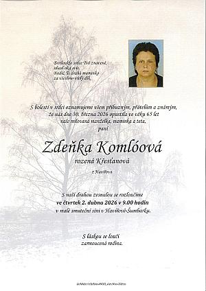 Zdeňka Komlóová