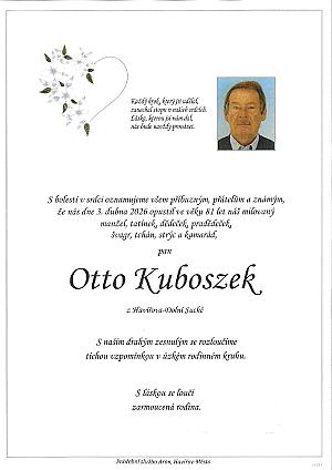 Otto Kuboszek