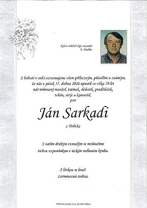 Ján Sarkadi