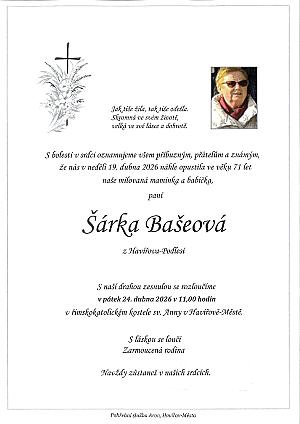 Šárka Bašeová