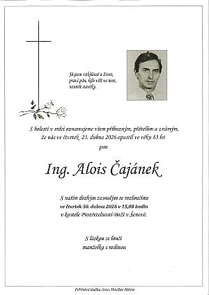 Ing. Alois Čajánek