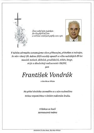 František Vondrák