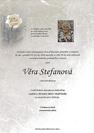 Věra Stefanová