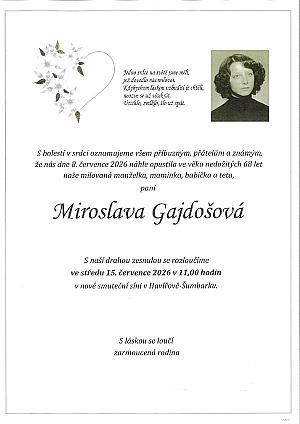 Miroslava  Gajdošová