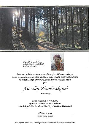 Anežka Živnůstková