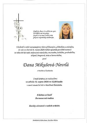 Dana Mikušová-Nevrlá