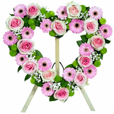 SVS 5 dekorace srdce 50 cm