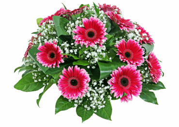 RK 09 kytice gerbery